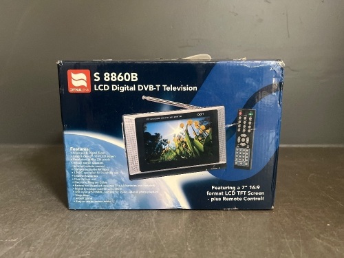 Dynalink S 8860B Portable 7-Inch LCD Television