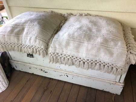 Shabby 1 Drawer Window Seat