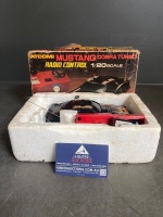 Atcomi Mustang Cobra Turbo Radio Control Car in Original Box 1980 - 3