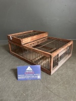 Double-Catch Finch Trap