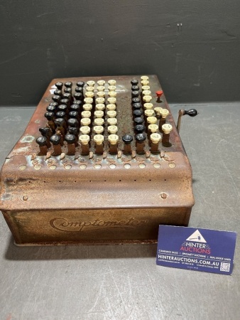 Vintage Felt and Tarrant Comptometer for Restoration C.1920