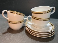 4 Pc. Set of New Romance Collection Teacups and Plates - 3