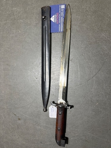 Swedish M1914 Marked Carbine Bayonet and Scabbard