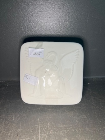 Vintage Royal Copenhagen 'Leda and the Swan' Porcelain Trinket Box
