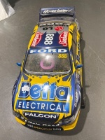 Remote-Controlled 2005 Betta Electrical Ford Falcon and Lamborghini with Two Model Racecars - 2