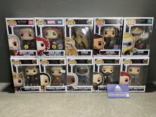 Collection of POP Figurines