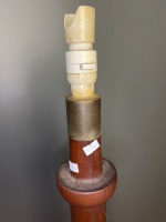 Tri-Footed Mahogany Standard Lamp - 3
