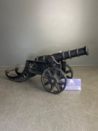 Cast Iron Vintage Cannon