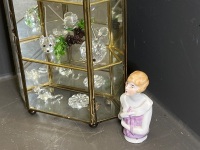 Collectable Miniatures in Display Case - Inc Swarovski Crystal - 3