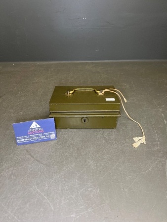 Vintage Military Cash Tin