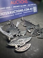 Pair of Harley Davidson Earrings - 2