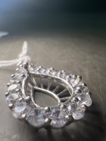 Sterling Silver Pendant with Large C2's - 2