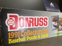 Donruss 1991 Baseball Card Box Set - As New - 2