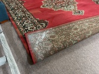 Large Red Rug - Poly Prop - 4