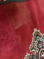 Large Red Rug - Poly Prop - 5