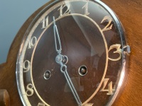Mid Century Wooden Mantle Clock - 3