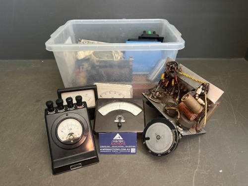 Mixed Lot of Industrial Electrical Measuring Instruments and Testers and More