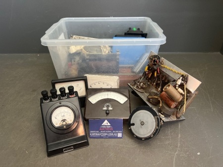 Mixed Lot of Industrial Electrical Measuring Instruments and Testers and More