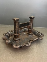 Victorian Style Cast Iron Boot Scraper - 4