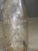 2 x Motor Oil Bottle, One Plastic Ampol Pourer and One Tin - Incs Jar Property Angus and Co - 5