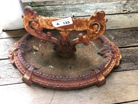 Vintage Cast Iron Bootscraper