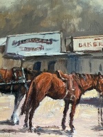 Original Framed Painting by Peter Kruk 'Old Bendigo' - 4