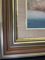 Framed Original Painting by John Vance 'In Wattle Flat' - 3
