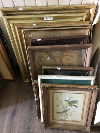 Asstd Lot of Vintage Pictures & Frames