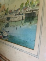 Framed Original Painting by Mary Mckee 'Honfluer' - 3