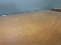 Pair of Glass Top Wooden Bedside Tables - 5
