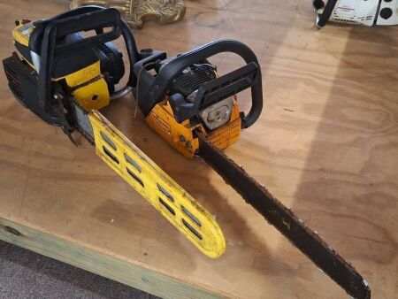 2 x Vintage Chainsaws