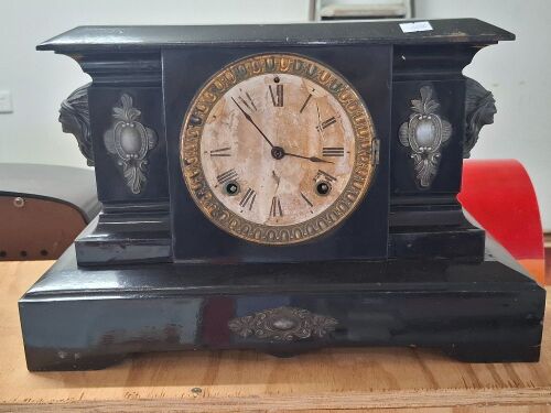 Ansonia Metal Clock