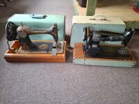 Two Singer Sewing Machines