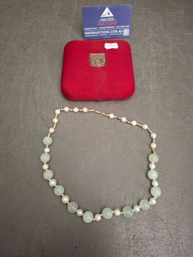 Majorica Pearls with Case