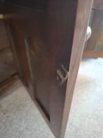 Mid-Century Oak Dresser with Plate Rack - 3