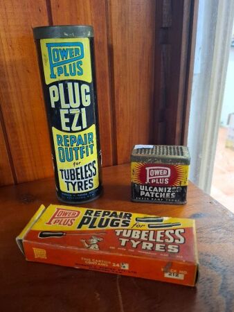 Power Plus Vintage Tyre Repair Set