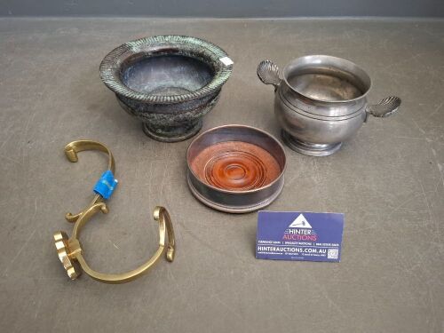 Mixed Metal Lot - Brass - Copper - Silver Plated