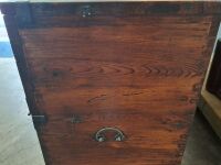 Antique Asian Bandaji Chest with Iron Fittings - 4