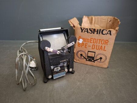 Yashica 8PE-Dual 8mm Film Editor