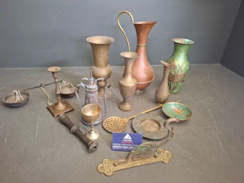 Assorted Brass and Copper Lot
