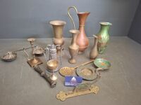 Assorted Brass and Copper Lot