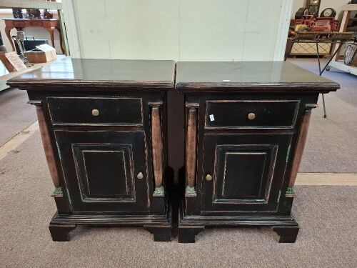 Pair of Mahogany Bedside Tables