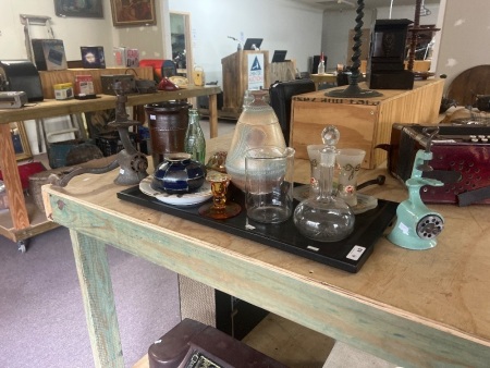 Mixed Lot of Pottery and Glassware
