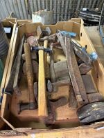 Box lot of panel beating tools