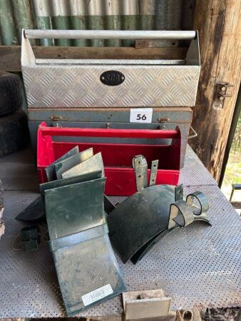 Tool boxes and hose reels