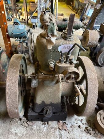 R A LISTER petrol stationary engine
