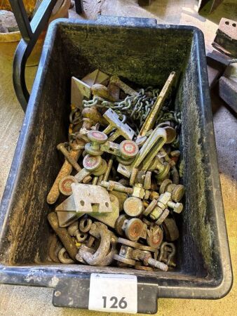 Chain tensioners, D shackles etc.