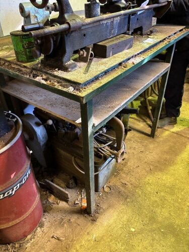 Metal workbench