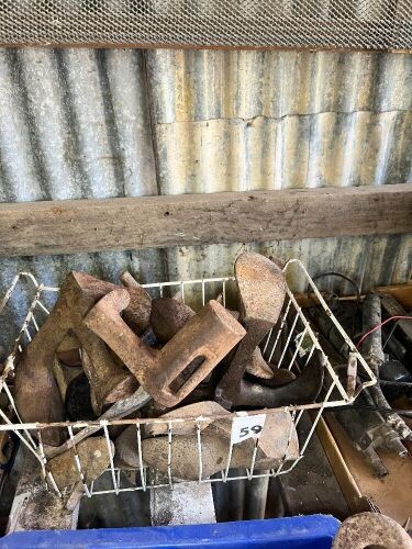 Assorted shoe lasts