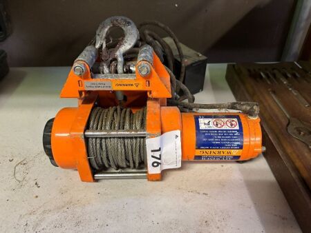 ATV 300lb 12v electric winch